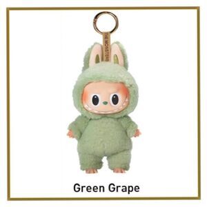 Labubu The Monsters Exciting Macaron Vinyl Face Plush Pendant - Green Grape